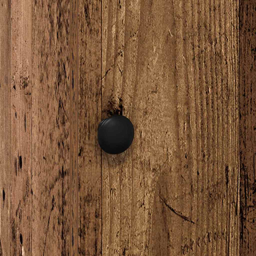 Keukenkast met lade met plank met opslag met de deur Oud hout Bewerkt hout