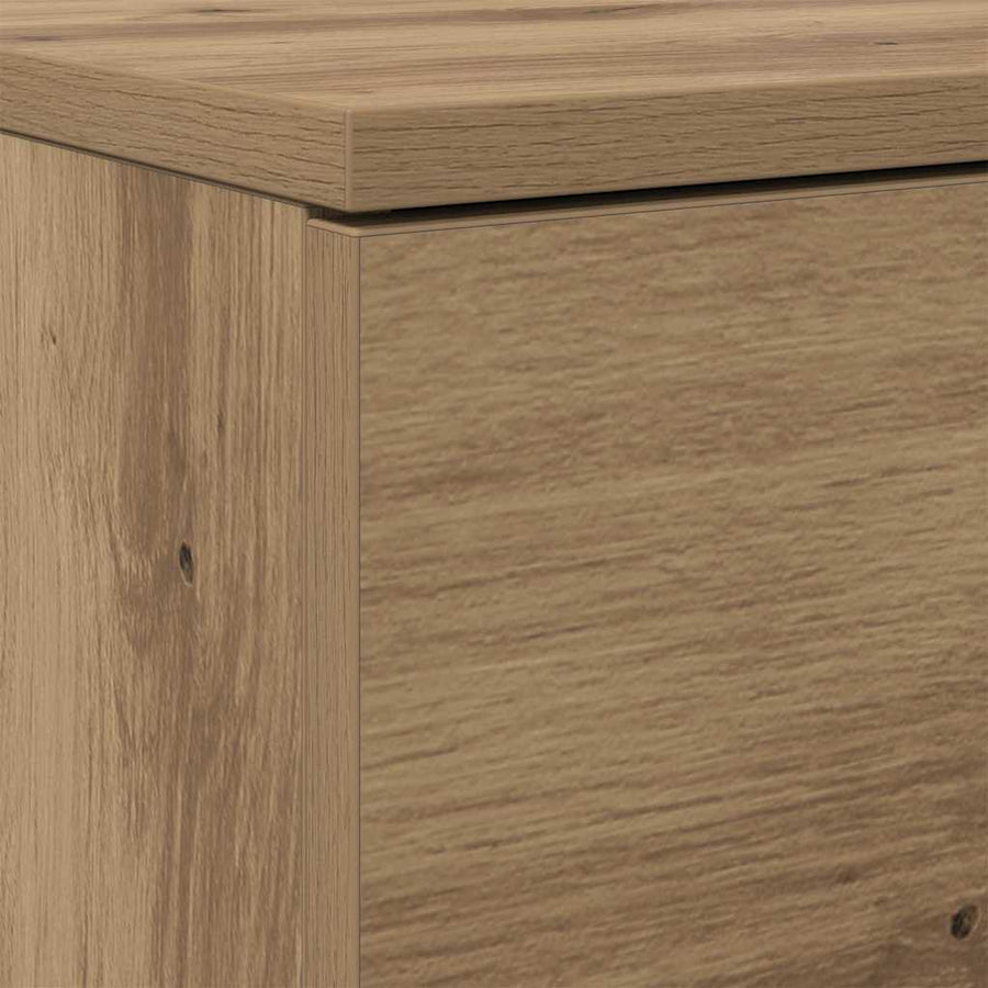 Schoenenkast Artisan Eiken 100,5 x 28 x 100 cm Bewerkt hout