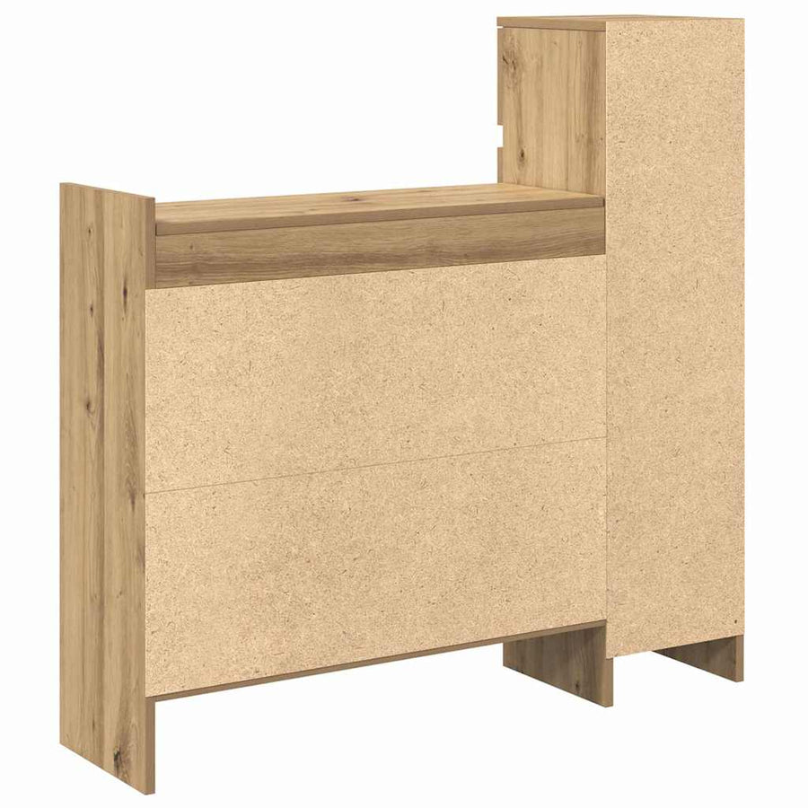 Schoenenkast Artisan Eiken 100,5 x 28 x 100 cm Bewerkt hout