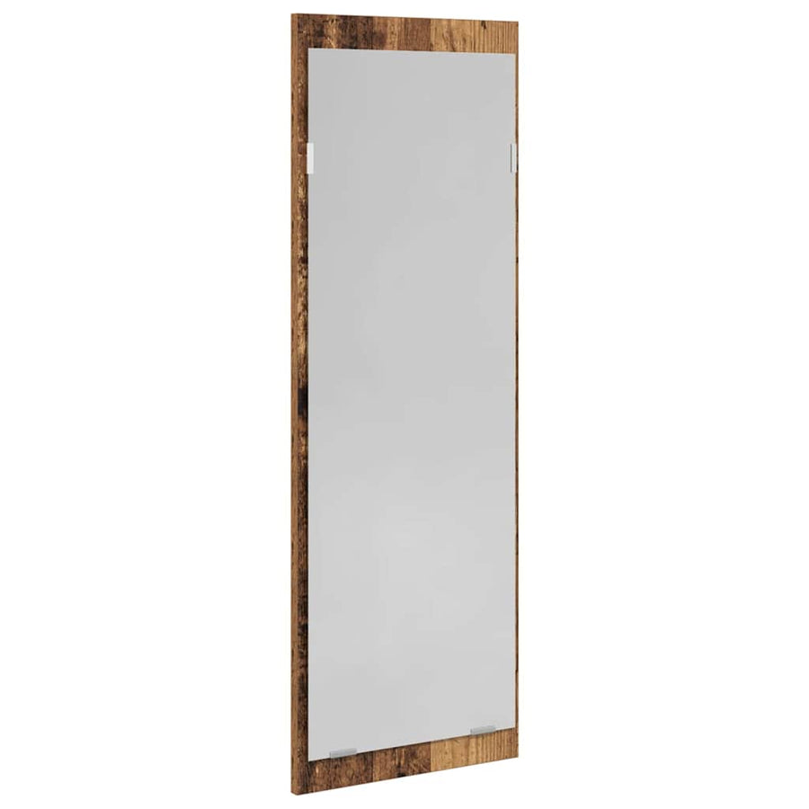 Halmeubelset met lade met opslag Oud hout 90 x 31 x 46,5 cm Bewerkt hout