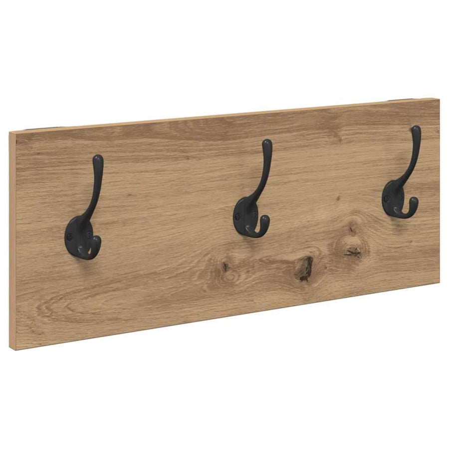 Halmeubelset met lade 4 pcs Ambachtelijk eiken Bewerkt hout