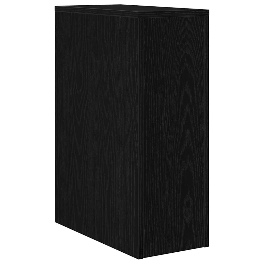 Slimme Badkamerkast Zwart eiken 22 x 44 x 61.5 cm Spaanplaat