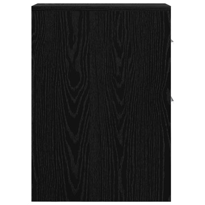 Slimme Badkamerkast Zwart eiken 22 x 44 x 61.5 cm Spaanplaat