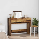 Kaptafel 100x45x76 cm oudenhout met lade