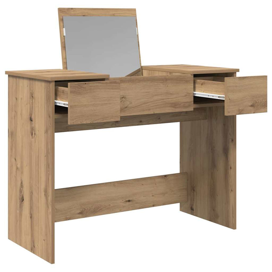 Cosmetische Tafel met lade Artisan Eiken 100 x 45 x 76 cm