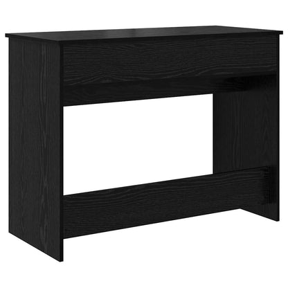 Cosmetische Tafel met lade Zwart Eiken 100 x 45 x 76 cm