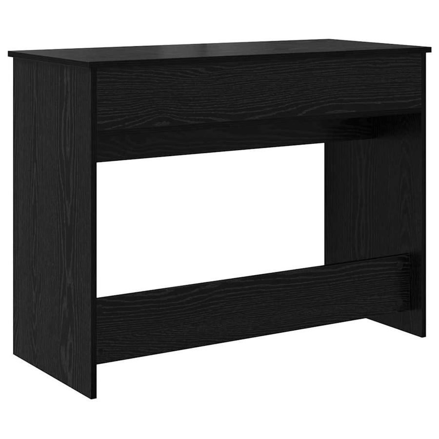 Cosmetische Tafel met lade Zwart Eiken 100 x 45 x 76 cm