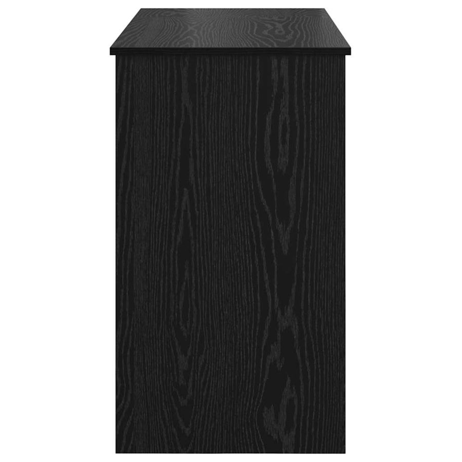 Cosmetische Tafel met lade Zwart Eiken 100 x 45 x 76 cm