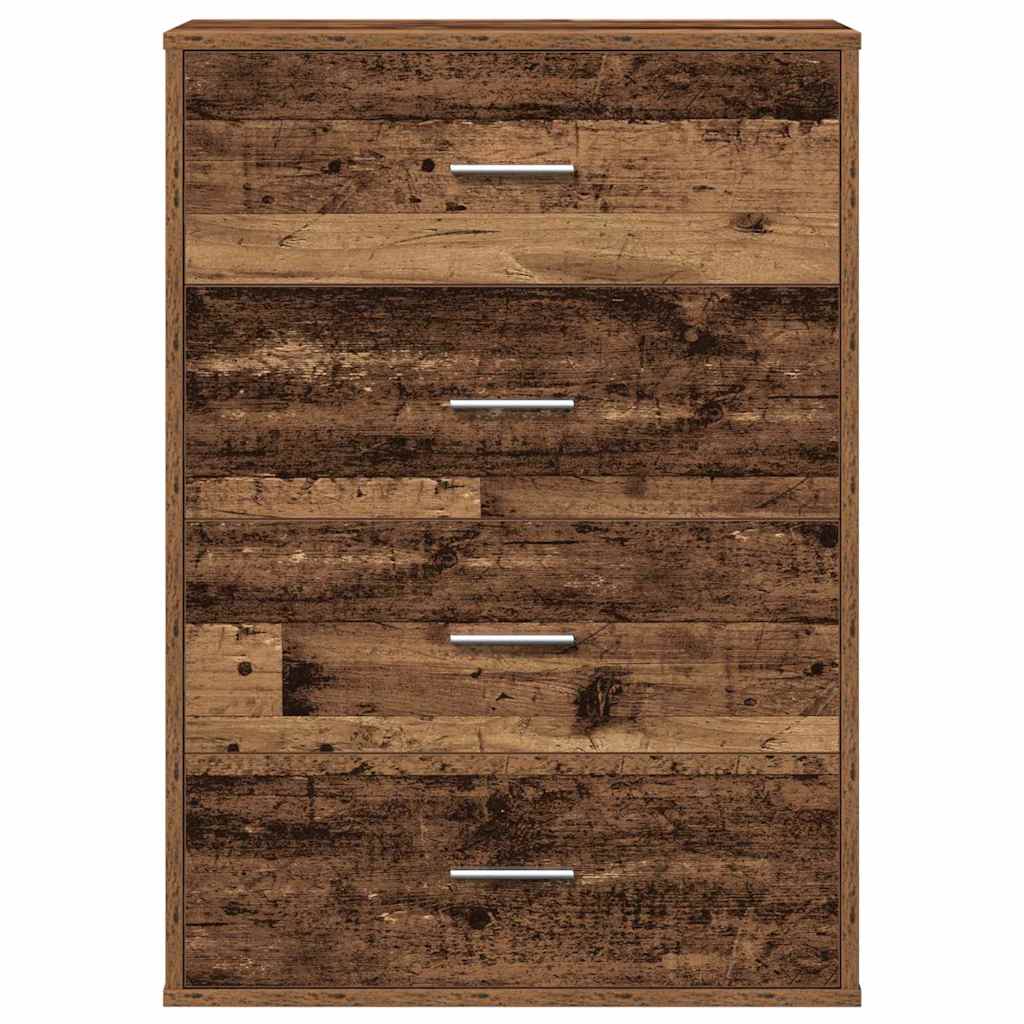 Dressoir met lade Oud hout 60 x 31 x 84 cm Spaanplaat
