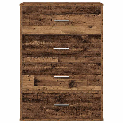 Dressoir met lade Oud hout 60 x 31 x 84 cm Spaanplaat