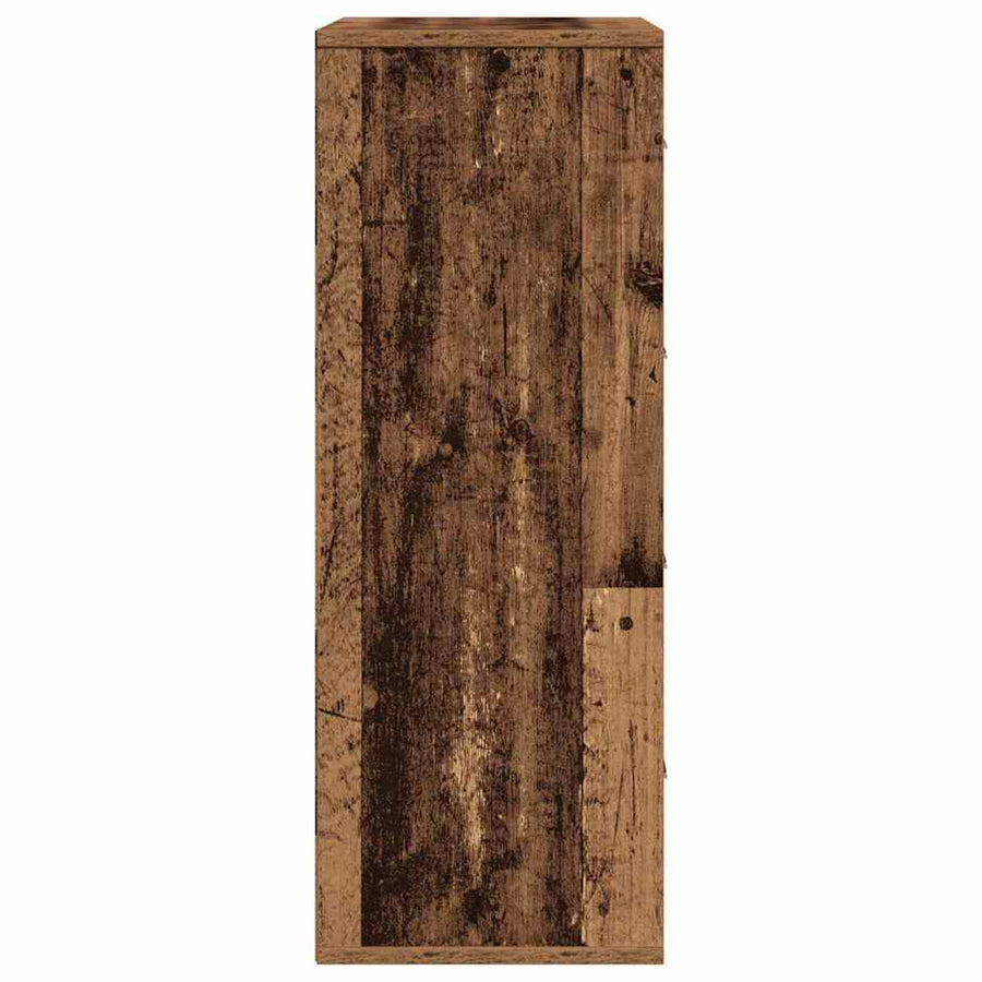 Dressoir met lade Oud hout 60 x 31 x 84 cm Spaanplaat