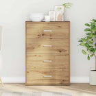 Sideboard with drawer Artisan Oak 60 x 31 x 84 cm Engineered wood