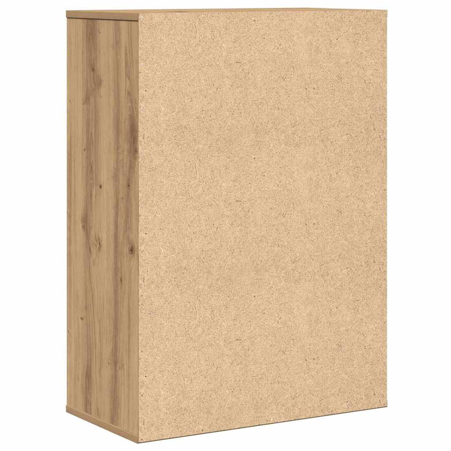 Dressoir artisanaal eikenkleurig 60 x 31 x 84 cm Spaanplaat