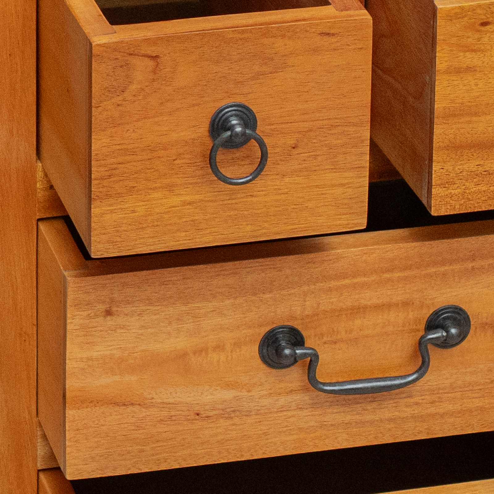 Ladekast Naturel 45 x 35 x 100,5 cm Massief Mahoniehout