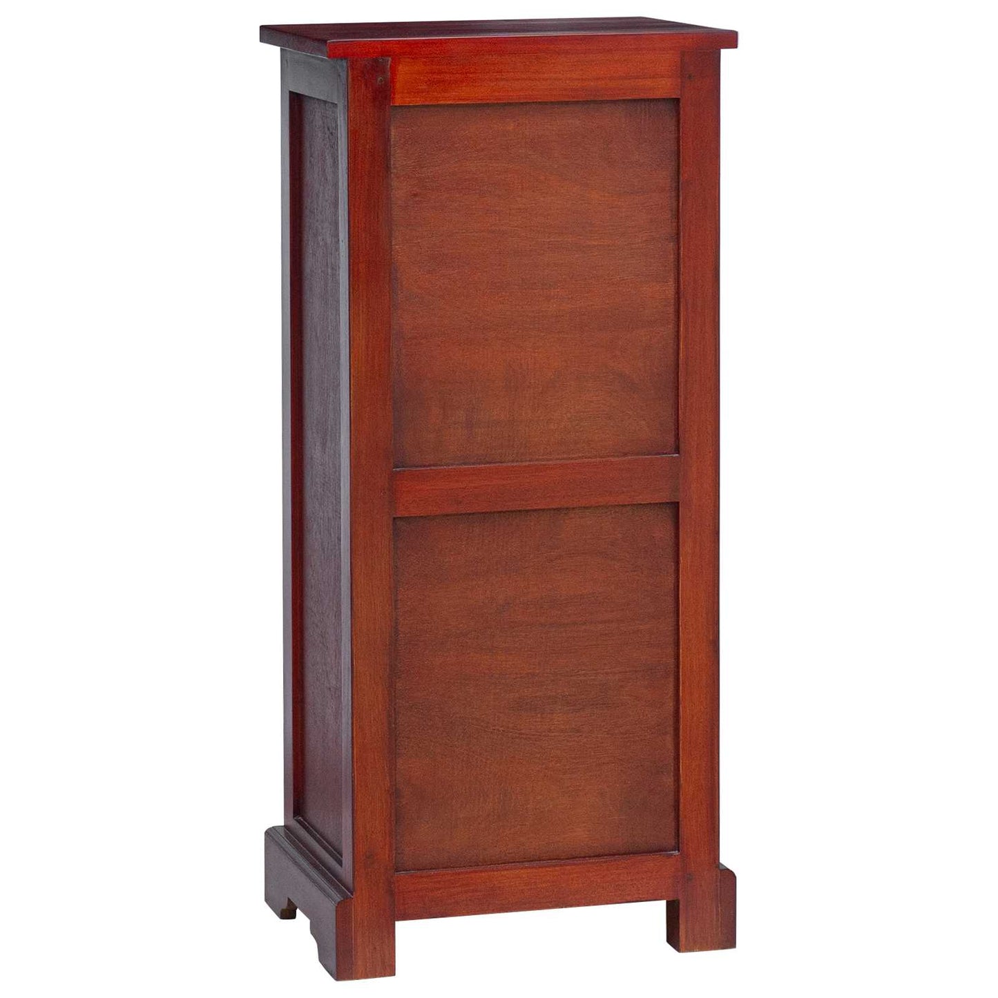 Ladekast met lade Bruin 45 x 35 x 100,5 cm Massief Mahoniehout