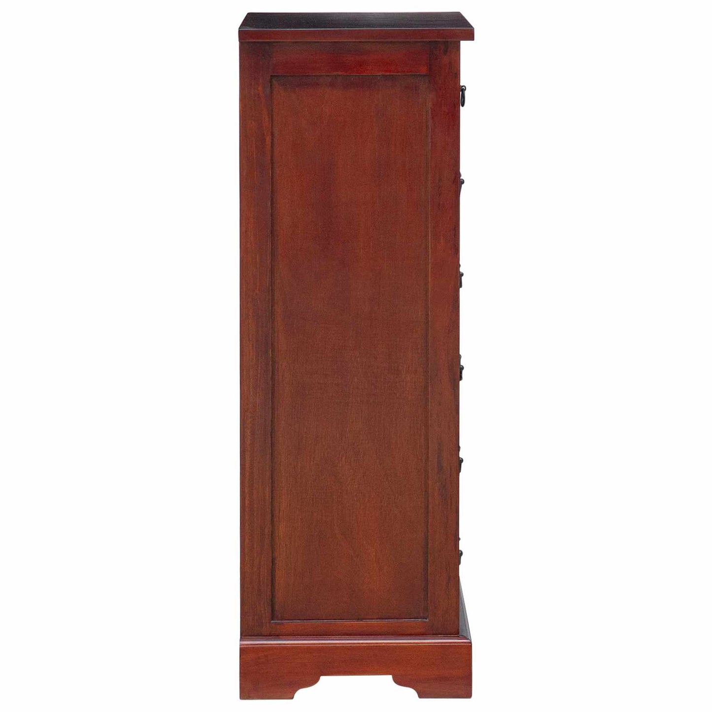 Ladekast met lade Bruin 45 x 35 x 100,5 cm Massief Mahoniehout