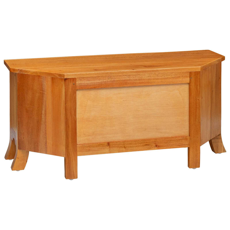 TV-kast met lade Naturel 100 x 40,5 x 46 cm Massief Mahoniehout