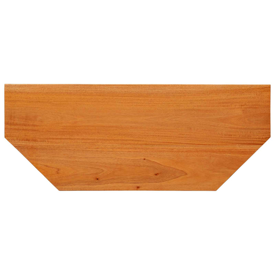 TV-kast met lade Naturel 100 x 40,5 x 46 cm Massief Mahoniehout