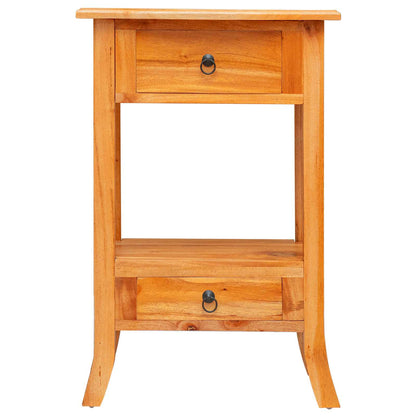 Wandtafel Naturel 50,5 x 30 x 75,5 cm Massief Mahoniehout