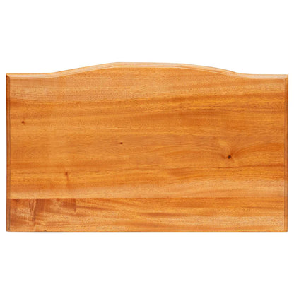 Wandtafel Naturel 50,5 x 30 x 75,5 cm Massief Mahoniehout