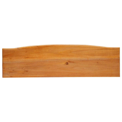 Wandtafel met lade Naturel 115 x 32 x 76 cm Massief Mahoniehout