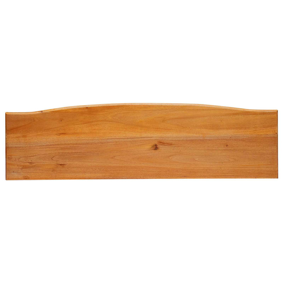 Wandtafel met lade Naturel 115 x 32 x 76 cm Massief Mahoniehout