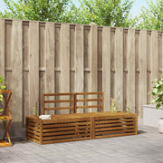 Modulaire tuinbank 182.5x63x73 cm massief acaciahout