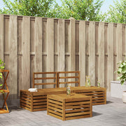 Modulaire tuinbank 182,5x63x73 cm massief acaciahout