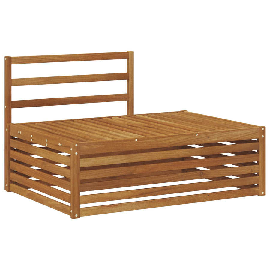 Buiten bankenset 2 Stuk Naturel 203,5 x 83 x 73 cm