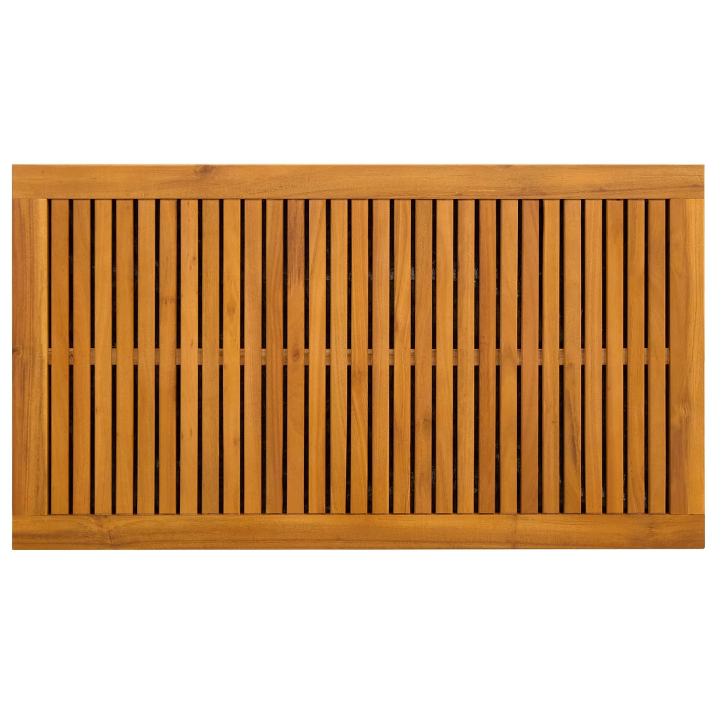 Tuinopslagdoos 185 L Massief Acaciahout 90 x 50 x 56 cm Zwart