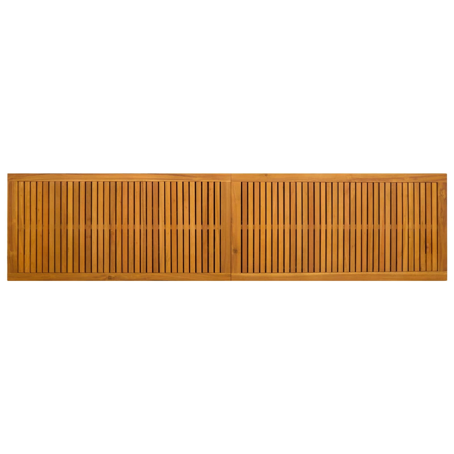 Tuinopslagdoos 185 L Massief Acaciahout 200 x 50 x 56 cm Zwart