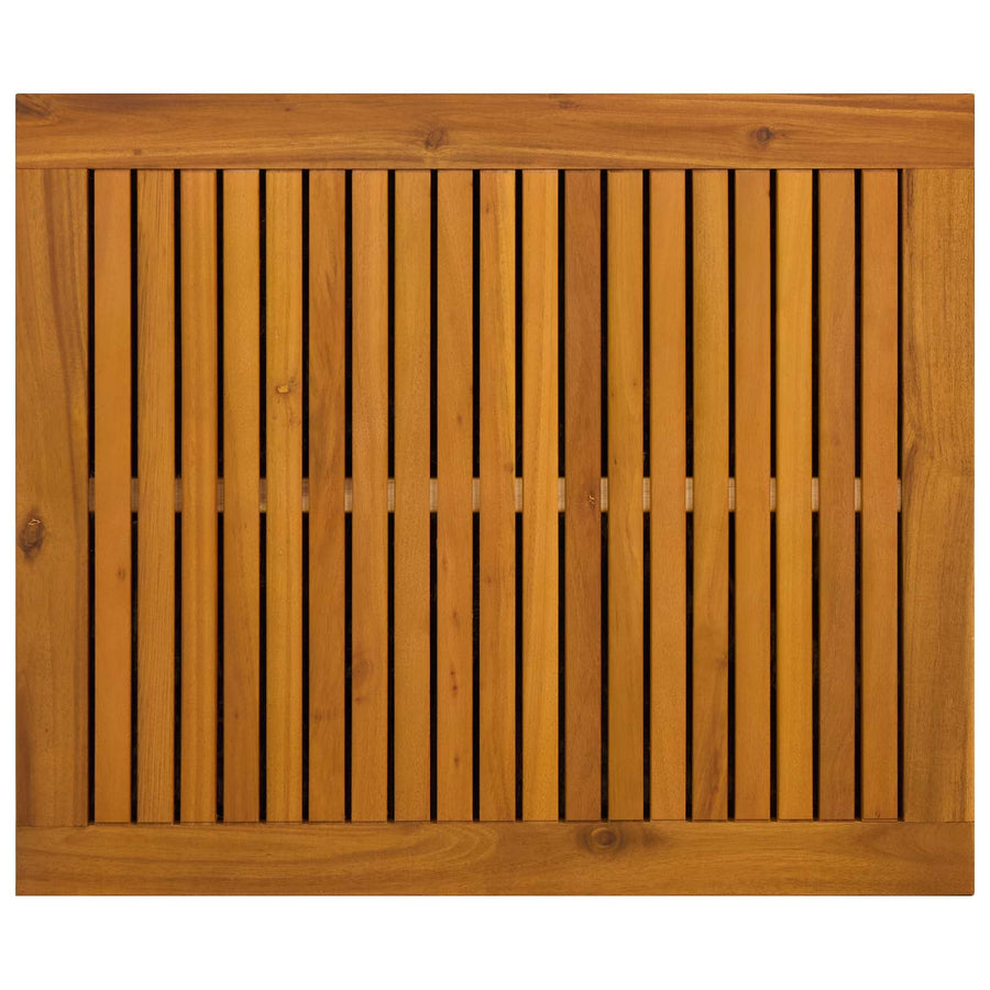 Tuinopslagdoos 185 L Massief Acaciahout 60 x 50 x 56 cm Beige