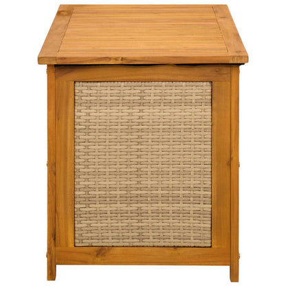Tuinopslagdoos 185 L Massief Acaciahout 90 x 50 x 56 cm Beige