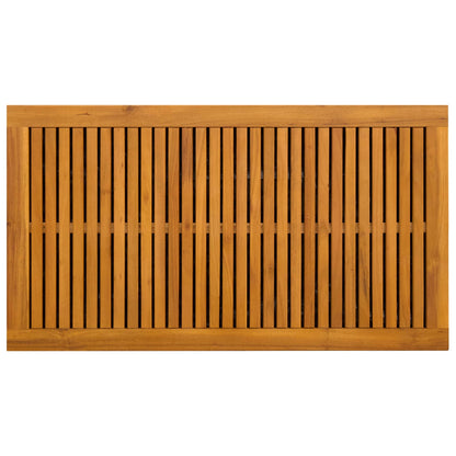 Tuinopslagdoos 185 L Massief Acaciahout 90 x 50 x 56 cm Beige