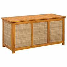 Tuinopslagdoos 185 L Massief Acaciahout 113 x 50 x 56 cm Beige