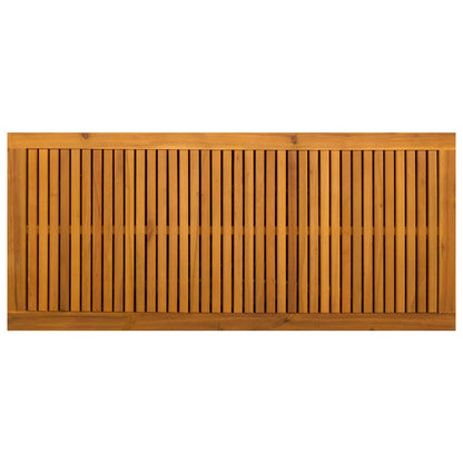 Tuinopslagdoos 185 L Massief Acaciahout 113 x 50 x 56 cm Beige