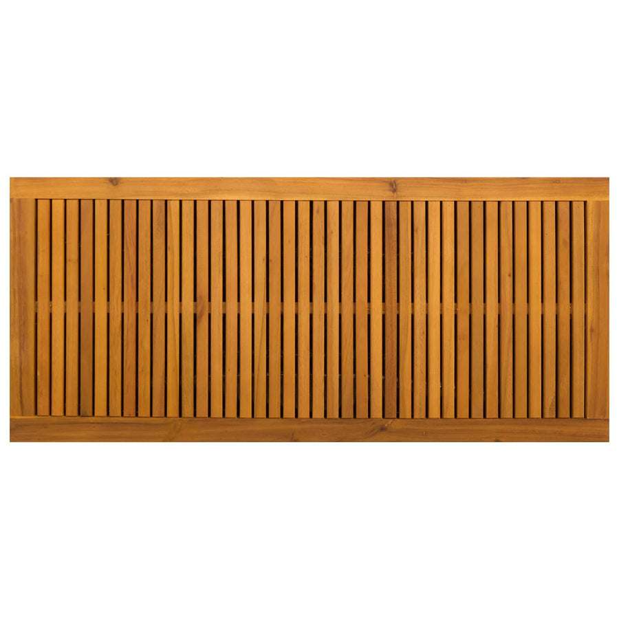 Tuinopslagdoos 185 L Massief Acaciahout 113 x 50 x 56 cm Beige