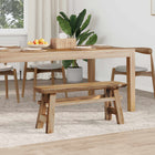 Bench Natural 100 x 29 x 43.5 cm Solid Teak