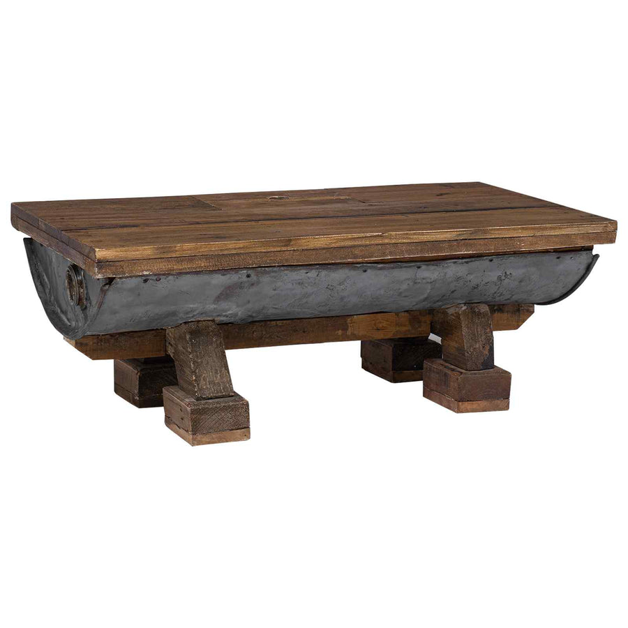 Salontafel Naturel 90 x 50 x 35 cm Hout