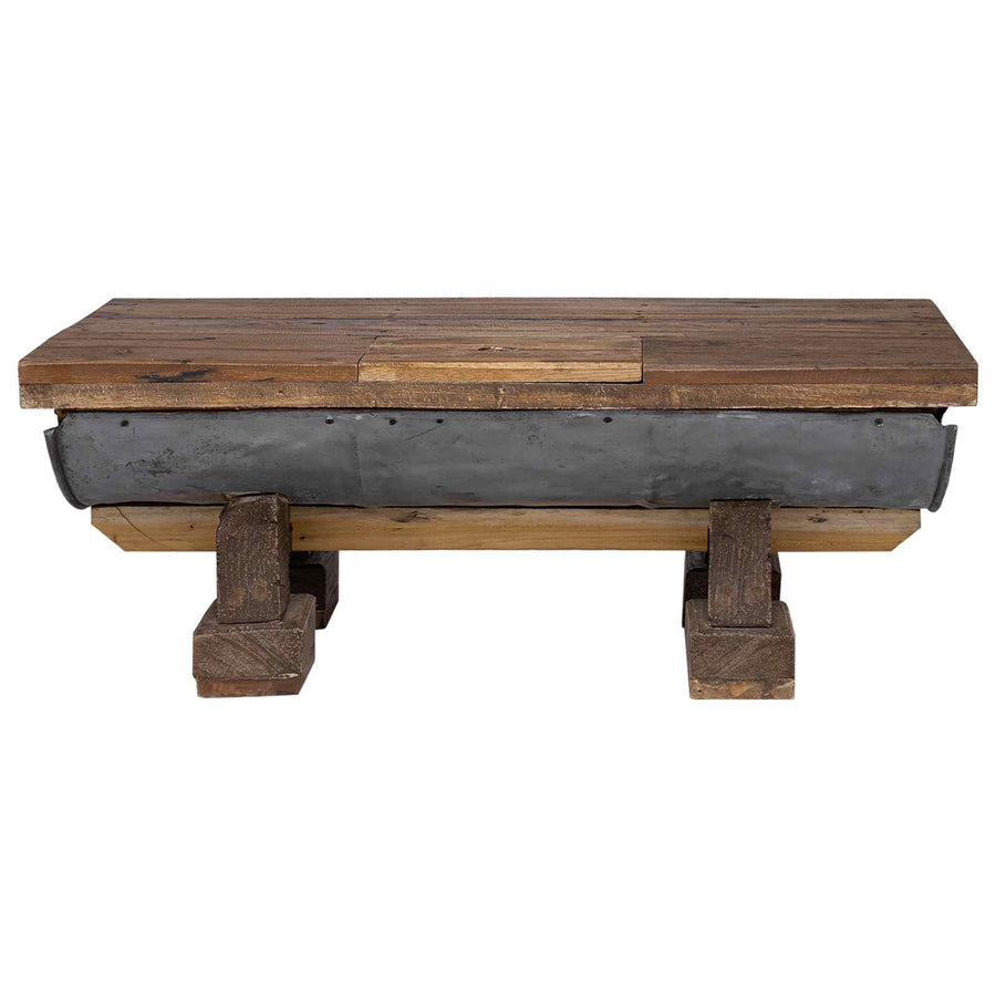 Salontafel Naturel 90 x 50 x 35 cm Hout