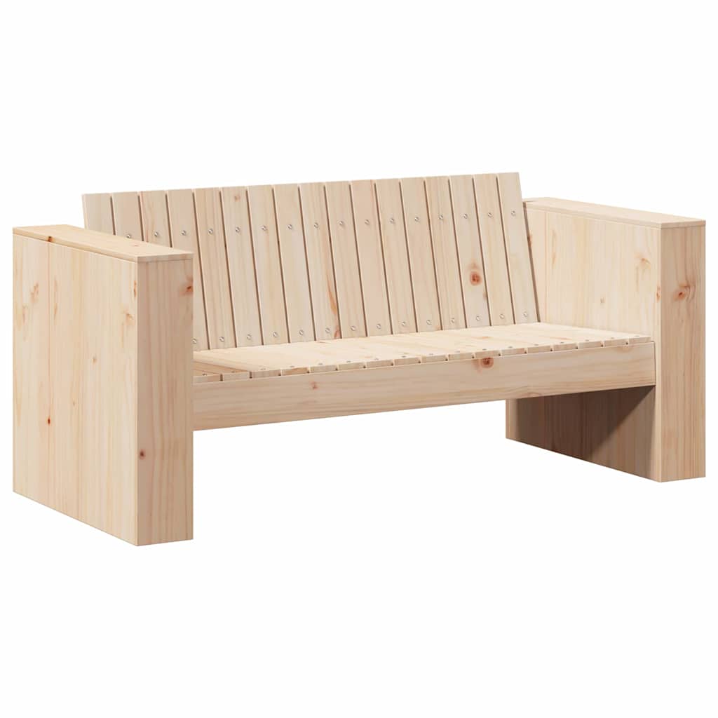 Tuinbank Naturel 134 x 60 x 62 cm Massief grenenhout
