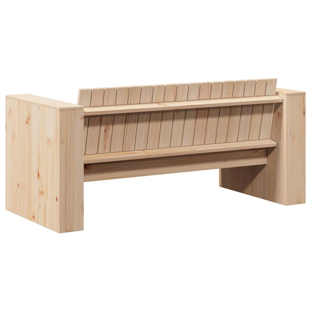 Tuinbank Naturel 134 x 60 x 62 cm Massief grenenhout
