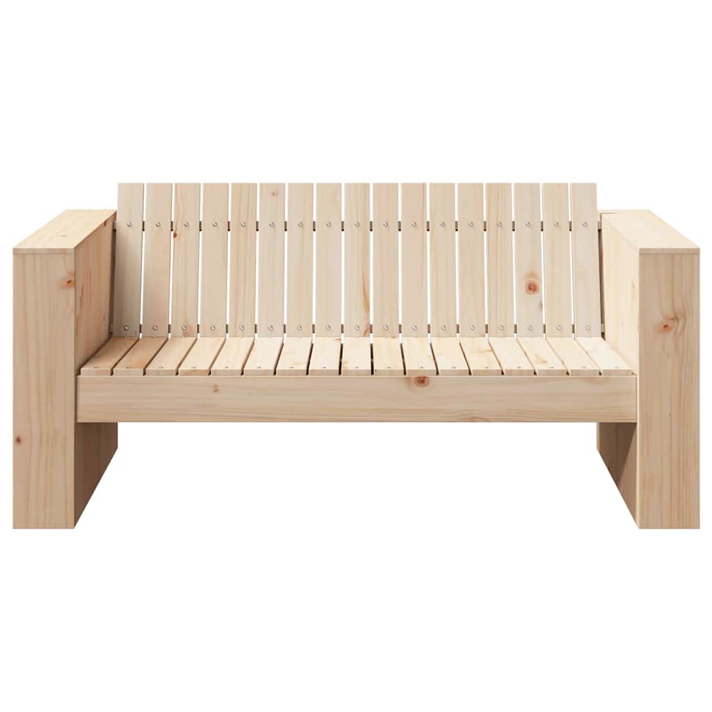 Tuinbank Naturel 134 x 60 x 62 cm Massief grenenhout