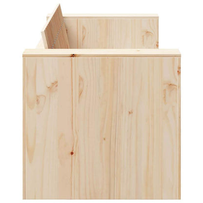 Tuinbank Naturel 134 x 60 x 62 cm Massief grenenhout