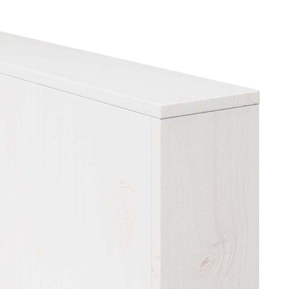 Tuinbank Wit 134 x 60 x 62 cm Massief grenenhout