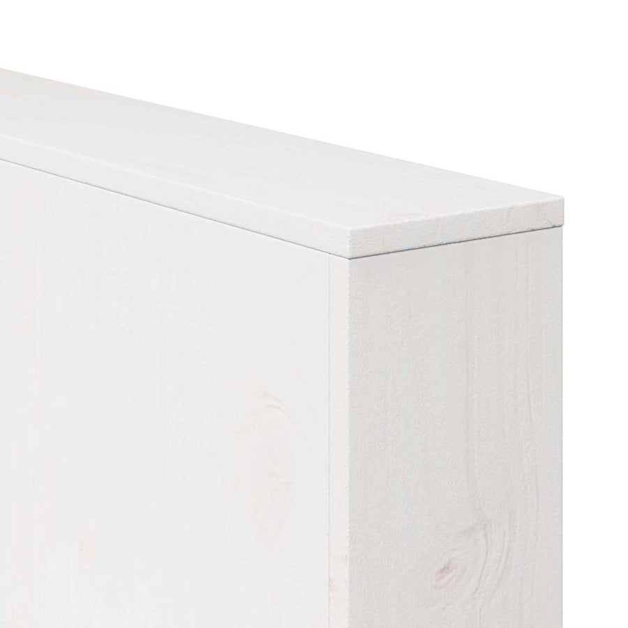 Tuinbank Wit 134 x 60 x 62 cm Massief grenenhout