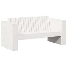Tuinbank Wit 134 x 60 x 62 cm Massief grenenhout