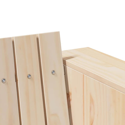 Tuinbank Naturel 185,5 x 60 x 62 cm Massief grenenhout