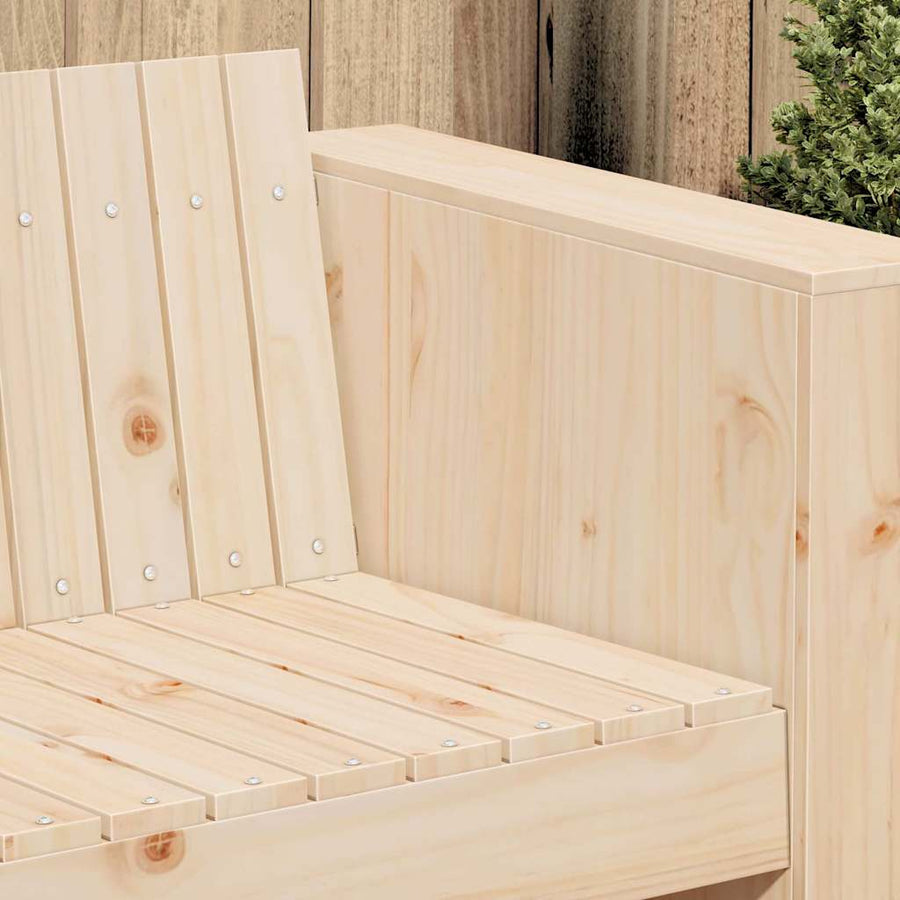 Tuinbank Naturel 185,5 x 60 x 62 cm Massief grenenhout