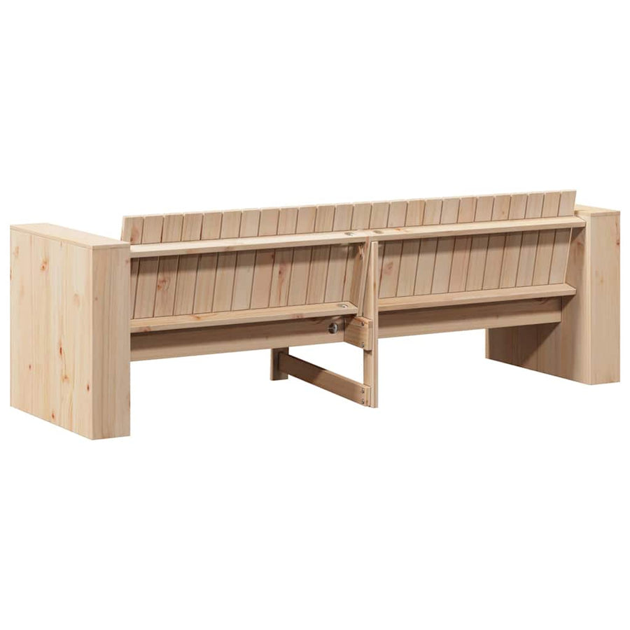 Tuinbank Naturel 185,5 x 60 x 62 cm Massief grenenhout